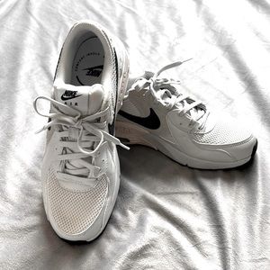 Nike air max. Gray, black, and light pink